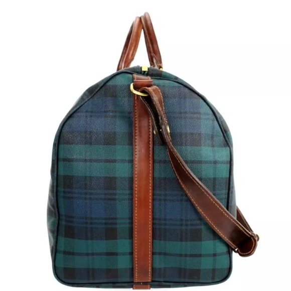 Classic Men's Women's Ralph Lauren Blackwatch 21in Weekender Tote Coated Canvas - Picture 9 of 15